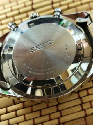 Reloj Seiko Cronógrafo 100M
