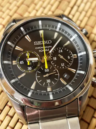 Reloj Seiko Cronógrafo 100M