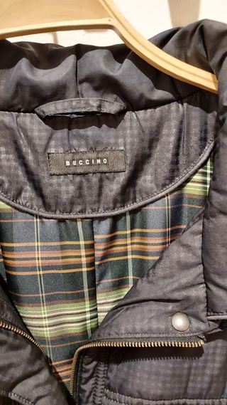 Chaqueta acolchada Buccino negra