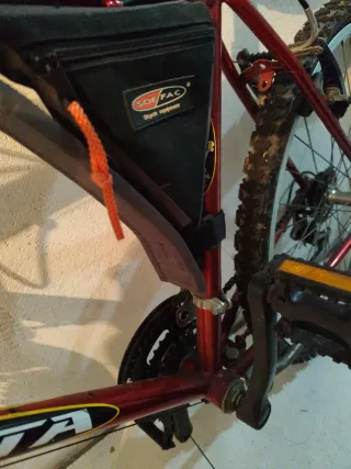 Bicicleta de Montaña Roja