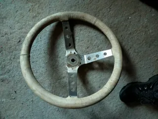 Volante de rally vintage