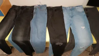 Lote 5 Vaqueros Talla M a 5€ todos