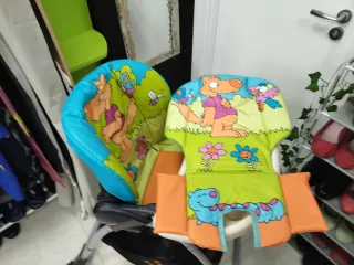 Trona Chicco con funda estampada