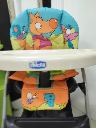 Trona Chicco con funda estampada