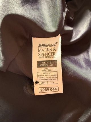 Chaqueta blazer mujer talla 44