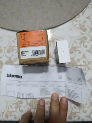 Bticino Deviatore Connesso Bianco matix JW4003C