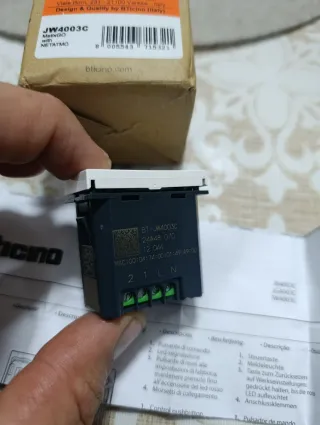 Bticino Deviatore Connesso Bianco matix JW4003C