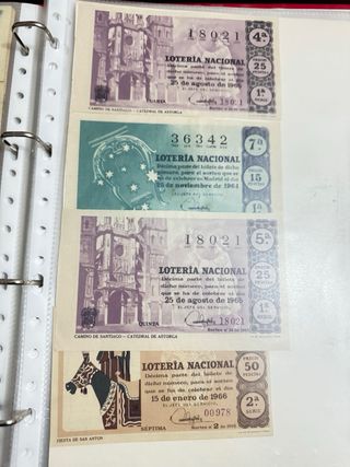 Lote de 18 Décimos Lotería Nacional España