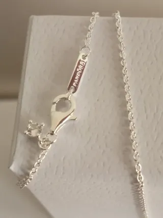 Conjunto collar y pendientes flor Herbolario azul