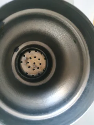 Coctelera antigua cristal tallado