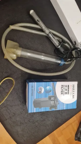 Manguera para acuario