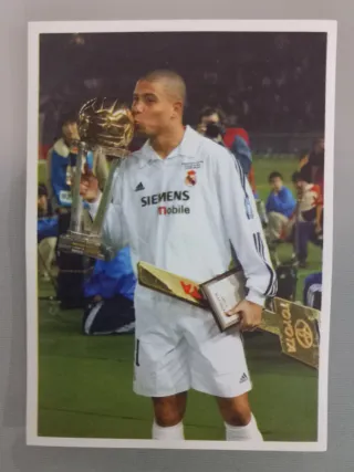Cromo Ronaldo Balón de Oro