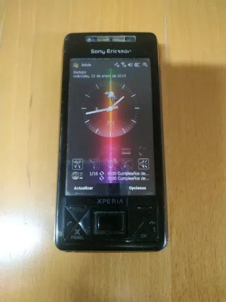 Telefono vintage Sony Ericsson Xperia X1