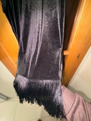 Blusa top Terciopelo cuello Halter