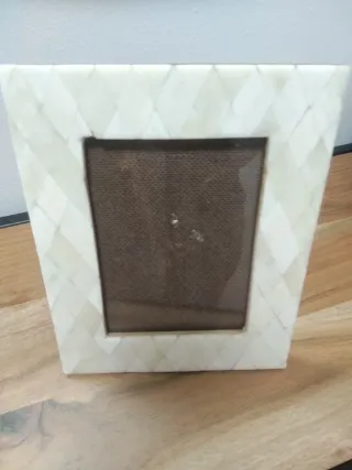 Marco de fotos antiguo