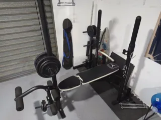 Banco de pesas Decathlon BM 490