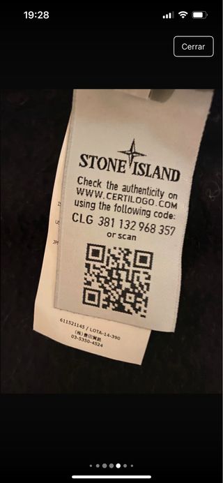 Chaqueta Stone Island Negra