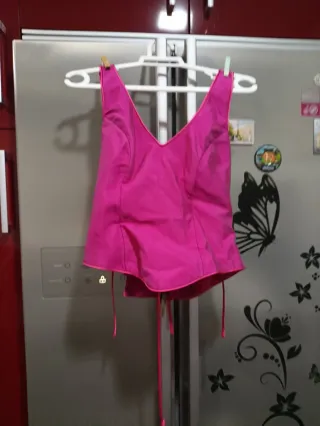 Conjunto Matilde Cano: corpiño y falda