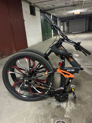 Bicicleta plegable doble suspensión sin usar