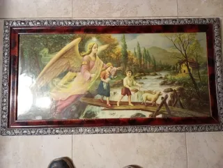 Lote 3 Láminas Antiguas Enmarcadas