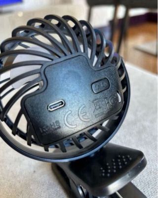 Ventilador portátil a batería 3 velocidades