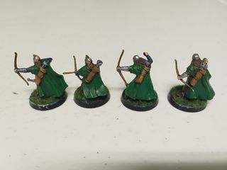 12 Guerreros Rohan 28mm Warhammer