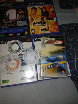 Lote Juegos PS2 y PSP