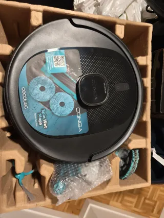 Robot Aspirador Conga Spin Wet Mops