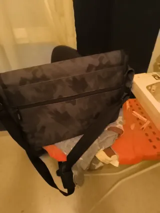 Mochila Pepe Jeans Negra y Gris