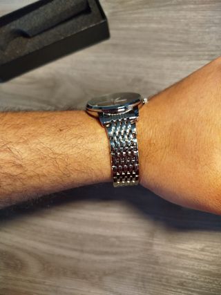 Reloj Poedagar Clásico Púrpura Nuevo