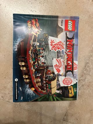 Lego 70618 Barco Pirata Dragón Completo