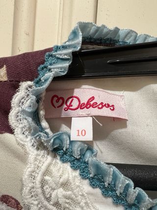 Vestido niña Debesos 10 años