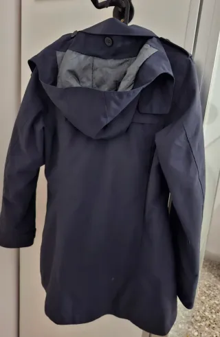 Chaqueta parka azul