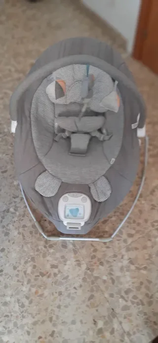 Hamaca para bebé gris