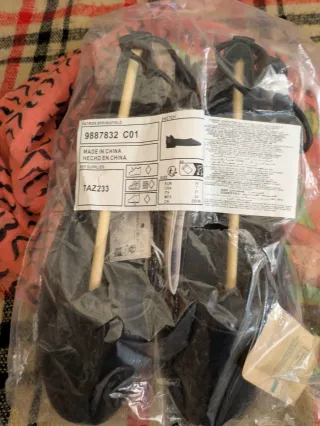 Bailarinas Springfield negras con lazada