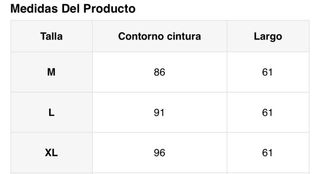 Falda Escocesa Tartán XL