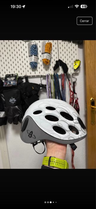 Casco de escalada Beal blanco