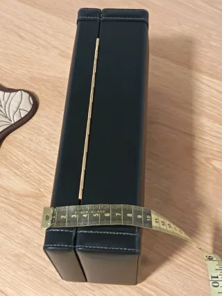 Joyero para 6 relojes, piel , excelente estado