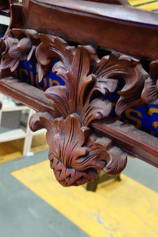 Espejo Madera Tallada