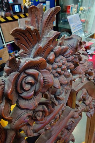 Espejo Madera Tallada