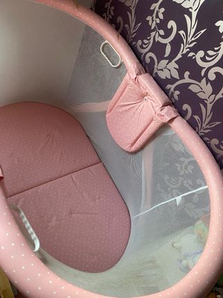 Parque infantil rosa lunares