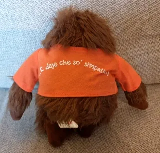 Crodino Gorilla peluche gadget pubblicitario 20 cm