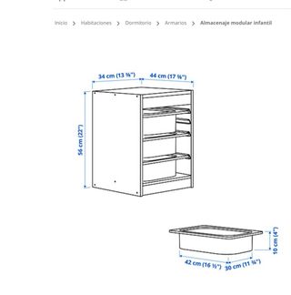 Mueble Almacenaje IKEA TROFAST