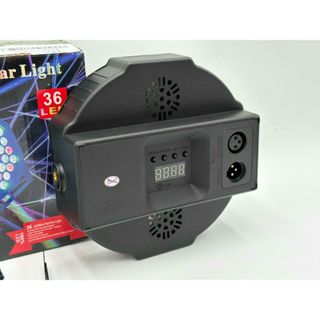 Faro RGB 50W-120W 36 LED Sensor Sonido Discoteca