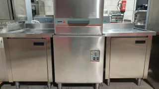 Mesas de entrada y salida zona lavado