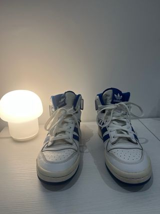 Adidas Forum Mid Blancas y Azules Talla 42