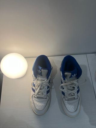 Adidas Forum Mid Blancas y Azules Talla 42
