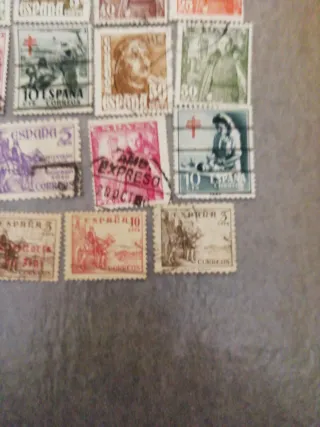 Lote de sellos España
