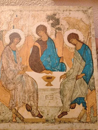 Cuadro La Trinidad de Rublev