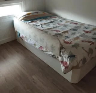 Barrera seguridad infantil para cama